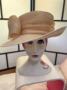 Original authentic Ascot Hat KENTUCKY Derby garden Tea party church weddings!!
